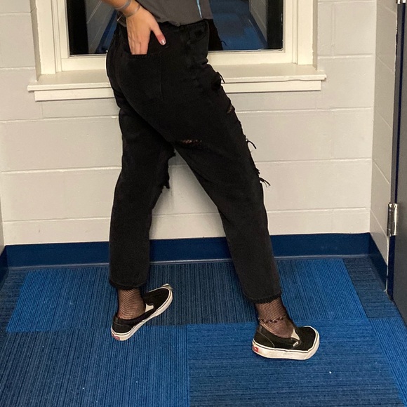 American eagle black boyfriend jeans - Picture 5 of 5